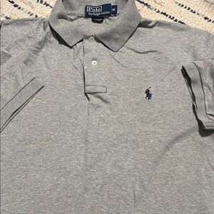 Polo by Ralph Lauren Light Gray Polo Shirt